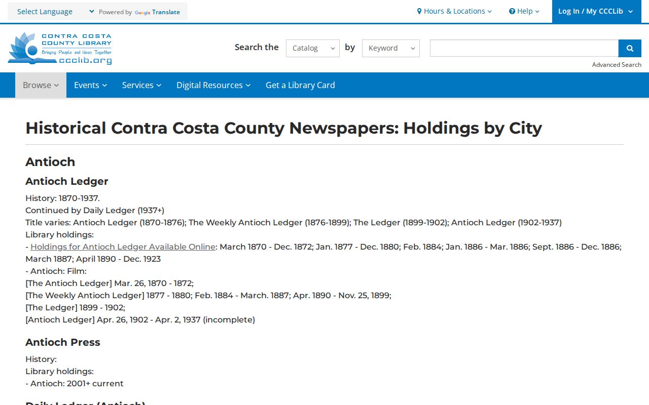 Pittsburg city directory historical newspaper holdings