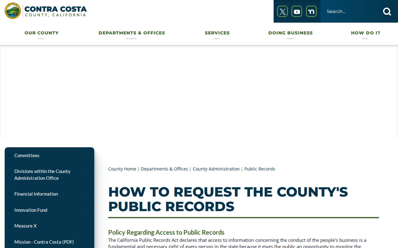 Pittsburg street directory county public records request